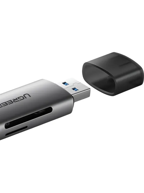 Картридер UGREEN USB-C + USB-A 3.0 для карт памяти TF/SD (50706)