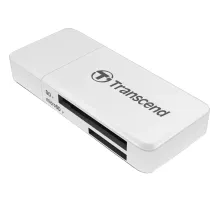 Картридер Transcend TS-RDF5W USB 3.0/3.1 RDF5 для карт пам. SD/microSD, бел