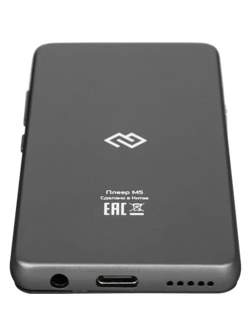 Плеер MP3 Hi-Fi Flash Digma M5 BT 32Gb черный/2.4/FM/microSD/microSDHC