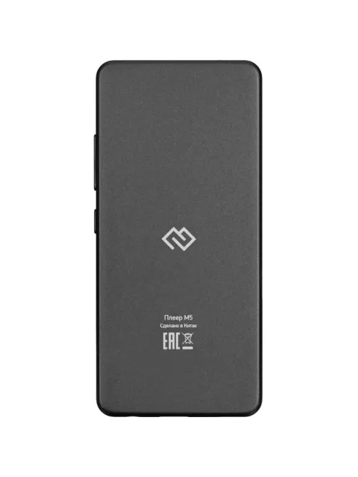 Плеер MP3 Hi-Fi Flash Digma M5 BT 32Gb черный/2.4/FM/microSD/microSDHC