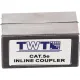Адаптер проходной TWT TWT-CP45STP5E RJ-45, экранированный, категории 5е