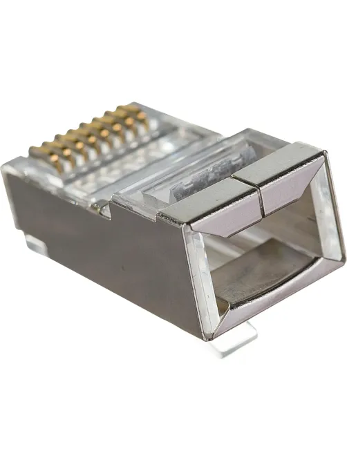 Коннектор RJ45 TWT TWT-PL45/S-8P8C-6 STP 8P8C, унив cat.6, 100шт/уп