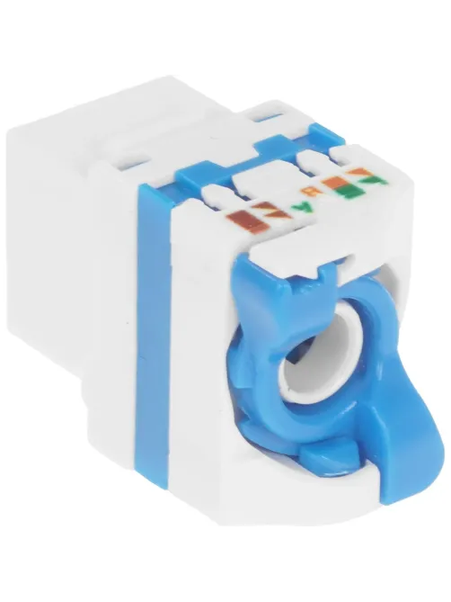 Модуль Keystone LANMASTER ToolLess LAN-TK45U6/180-WH