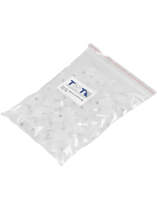 Коннектор TWT TWT-PL12-6P4C/100 RJ12 д/кабеля 4-ех контактный, 100шт/уп