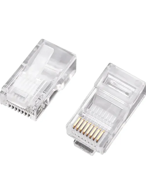 Коннектор REXANT /05-1021/ Джек RJ-45/8P8C/CAT 5e 100шт/уп