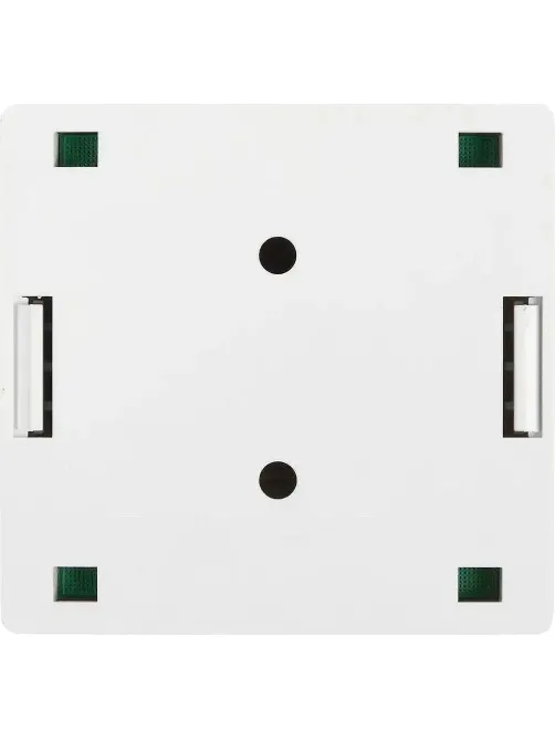 Розетка настенная TWT TWT-SM2-4545-WH 2 порта RJ-45 кат. 5е, UTP, белая
