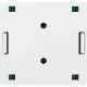 Розетка настенная TWT TWT-SM2-4545-WH 2 порта RJ-45 кат. 5е, UTP, белая