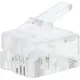 Коннектор TWT TWT-PL12-6P4C/100 RJ12 д/кабеля 4-ех контактный, 100шт/уп