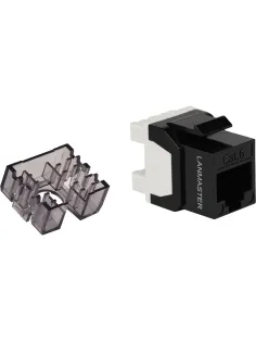 Модуль Keystone LANMASTER ToolLess LAN-TK45U6/180N-BK