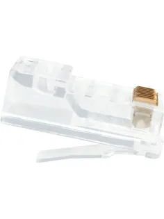 Вилка Cablexpert RJ-45 (8P8C) PLUG3UP6/5 кат.5e, 6 микр, (100 шт.), пак