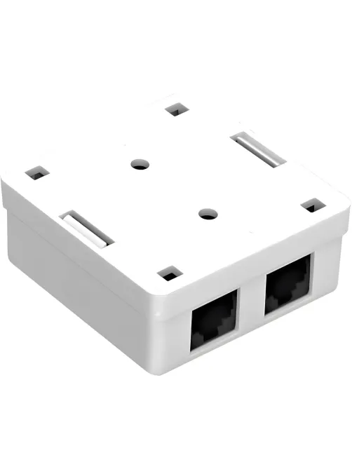 Розетка ExeGate SM2-RJ45-C6 RJ-45 кат.6 UTP Krone/110 (EX292845RUS)