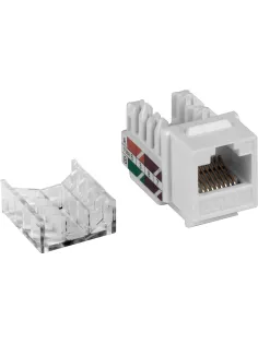 Модуль Keystone TWT TWT-OK45UTP/5E-WH RJ45, Cat.5E, UTP, 90 градусов, белый