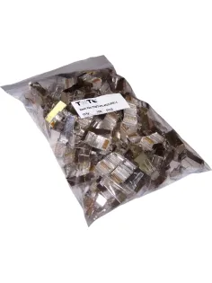 Коннектор RJ45 TWT TWT-PL45/S-8P8C-6 STP 8P8C, унив cat.6, 100шт/уп