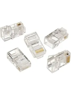 Вилка Cablexpert RJ-45 (8P8C) LC-8P8C-001 (3-fork)  кат.5e, (100 шт)