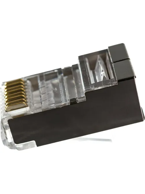 Коннектор RJ45 TWT TWT-PL45/S-8P8C-6 STP 8P8C, унив cat.6, 100шт/уп