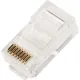 Коннектор RJ45 TWT TWT-PL45-8P8C/JR100 UTP 8P8C унив cat.5e 100шт/уп