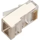 Коннектор RJ45 TWT TWT-PL45/S-8P8C/JR100 STP 8P8C унив cat.5e 100шт/уп