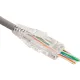 Коннектор LANMASTER LAN-EZ45-8P8C/U6-100 универсальный, 50 микрон,100шт/уп