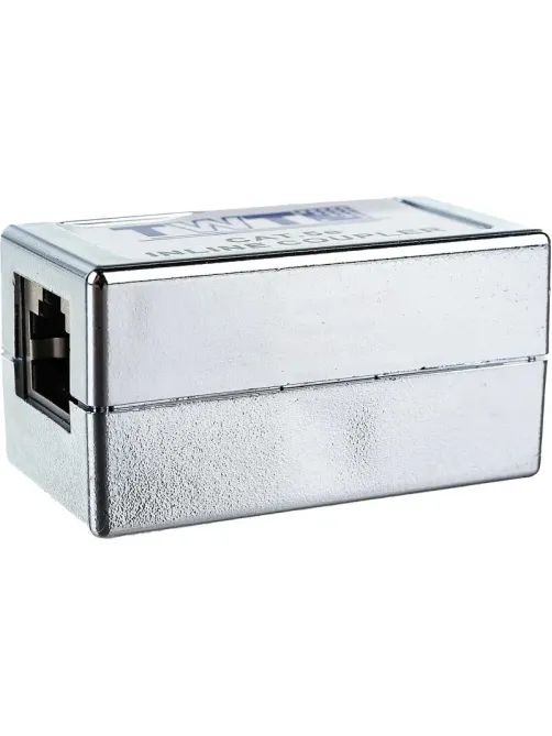 Адаптер проходной TWT TWT-CP45STP5E RJ-45, экранированный, категории 5е