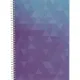 Бизнес-тетрадь Attache Cristal,120л,клет,А4,спир,обл.мел.карт