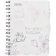 Бизнес-тетрадь А5,140л,кл,спир,плас Attache Selection Flower DreamsBlossom