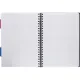 Бизнес-тетрадь А4,140л,кл,спир,пласn.обл,2разд Attache DIGITAL черн 876745