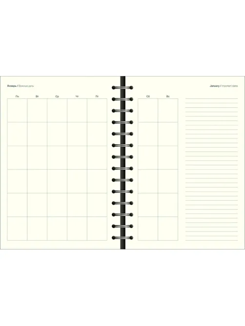 Бизнес-тетрадь Infolio 14x20см 96л клет спираль Исследовать,сер I1778/grey