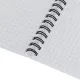 Бизнес-тетрадь А4,96л,обл.карт,греб,кл,Office Style,синяя