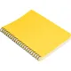 Бизнес-тетрадь А5,96л,кл,спир,пластик,тон.бл. Attache Bright colours Желтый