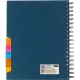 Бизнес-тетрадь B5,200л,кл,греб Attache Selection Office book синийметаллик