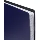 Бизнес-тетрадь Комус А5 60л, кл., обл.пластик, спираль, синяя Classic
