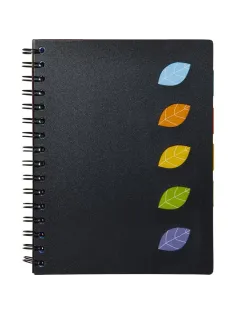 Бизнес-тетрадь А5,120 л,спираль,клетка Office Creative