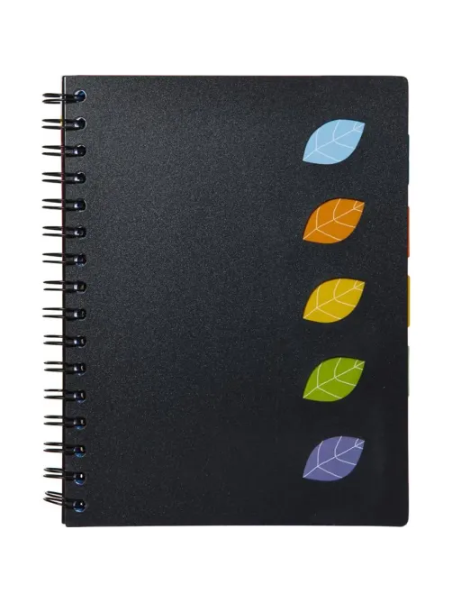 Бизнес-тетрадь А5,120 л,спираль,клетка Office Creative
