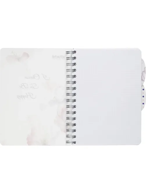 Бизнес-тетрадь А5,140л,кл,сп,пласт Attache Selection Flower Dreams I Choose