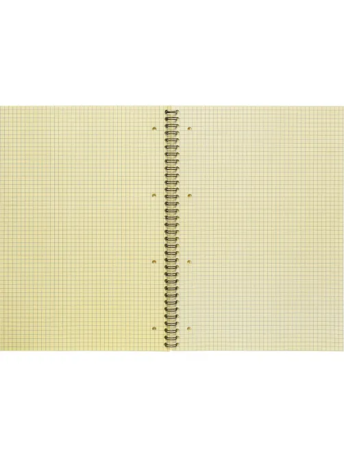Бизнес-тетрадь 80л,кл,А4,Yellow Pad,спираль,тон.блок 70г/м