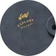 Бизнес-тетрадь Infolio 14x20см 96л клет,спираль Исследовать,гол I1778/blue