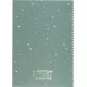 Бизнес-тетрадь Flakes blue обложка УФ лак, спираль, А4, 48л, клетка