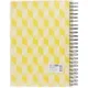 Бизнес-тетрадь А4,150л,кл,плас.спир.Attache Selection SPRING BOOK жел 84232