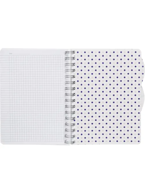 Бизнес-тетрадь А5,140л,кл,спир,плас Attache Selection Flower DreamsBlossom