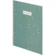 Бизнес-тетрадь Flakes blue обложка УФ лак, спираль, А4, 48л, клетка