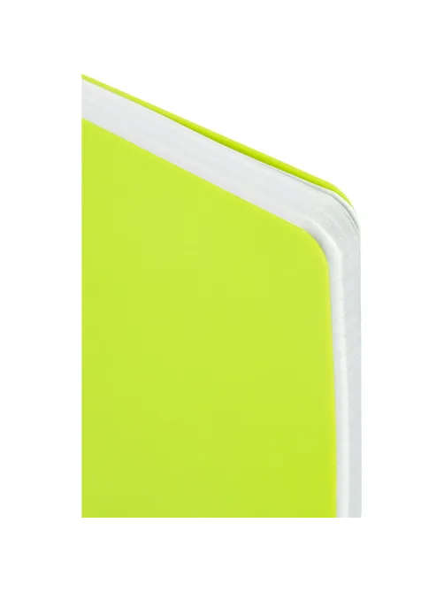Бизнес-тетрадь А5,96л,кл,спир,пластик,тон.бл. Attache Bright colours Лайм
