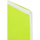 Бизнес-тетрадь А5,96л,кл,спир,пластик,тон.бл. Attache Bright colours Лайм