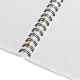 Бизнес-тетрадь 140л,кл,А4,SPIRAL BOOK Салатовый,евросп,обл.пл,раздел.84102