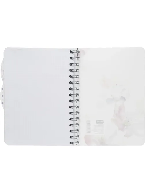 Бизнес-тетрадь А5,140л,кл,сп,пласт Attache Selection Flower Dreams I Choose