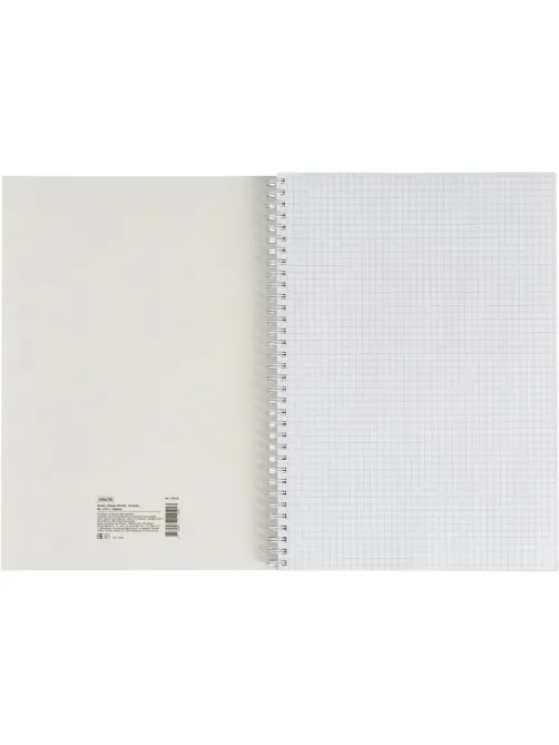 Бизнес-тетрадь Attache Cristal,120л,клет,А4,спир,обл.мел.карт