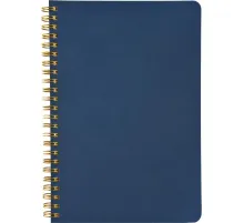 Бизнес-тетрадь BV А5+ 60л клетка гребень PRAGMATIC ТЕМНО-СИНИЙ 7-60-1255/03