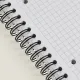 Бизнес-тетрадь 100л,кл,А4,LightBook,спираль,обл.синий,блок белый 70г/м