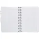 Бизнес-тетрадь А5,140л,кл,спир,плас Attache Selection Flower DreamsBlossom