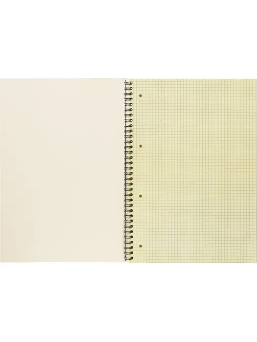 Бизнес-тетрадь 80л,кл,А4,Yellow Pad,спираль,тон.блок 70г/м