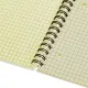 Бизнес-тетрадь 80л,кл,А4,Yellow Pad,спираль,тон.блок 70г/м